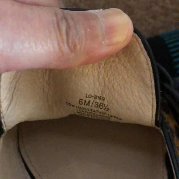 Louise et Cie leopard print mules. Leather, size 6. NIB - Picture 4 of 4